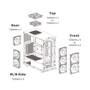 Case Thermaltake V350 TG CA-1S3-00M1WN-03