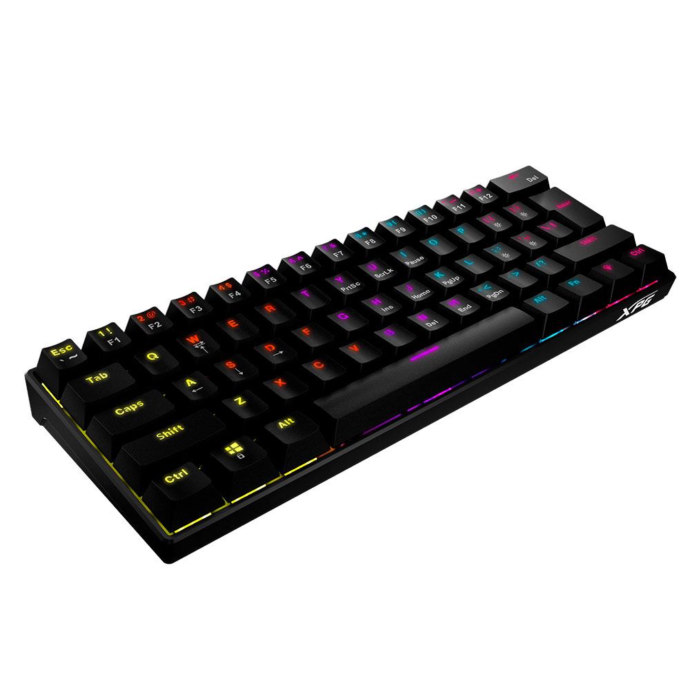 Teclado Mecanico Adata XPG Summoner Mini Switch Azul ESP SUMMONERMINI61BL-BKCES BLACK