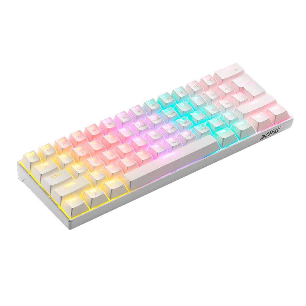 Teclado Mecanico Adata XPG Summoner Mini Switch Azul ESP SUMMONERMINI61BL-WHCES WHITE