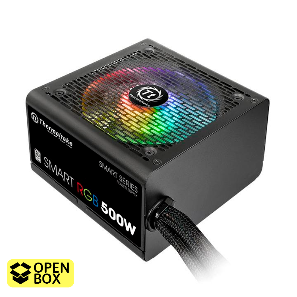 FUENTE THERMALTAKE SMART RGB 500W PLUS ESTANDAR OPEN BOX