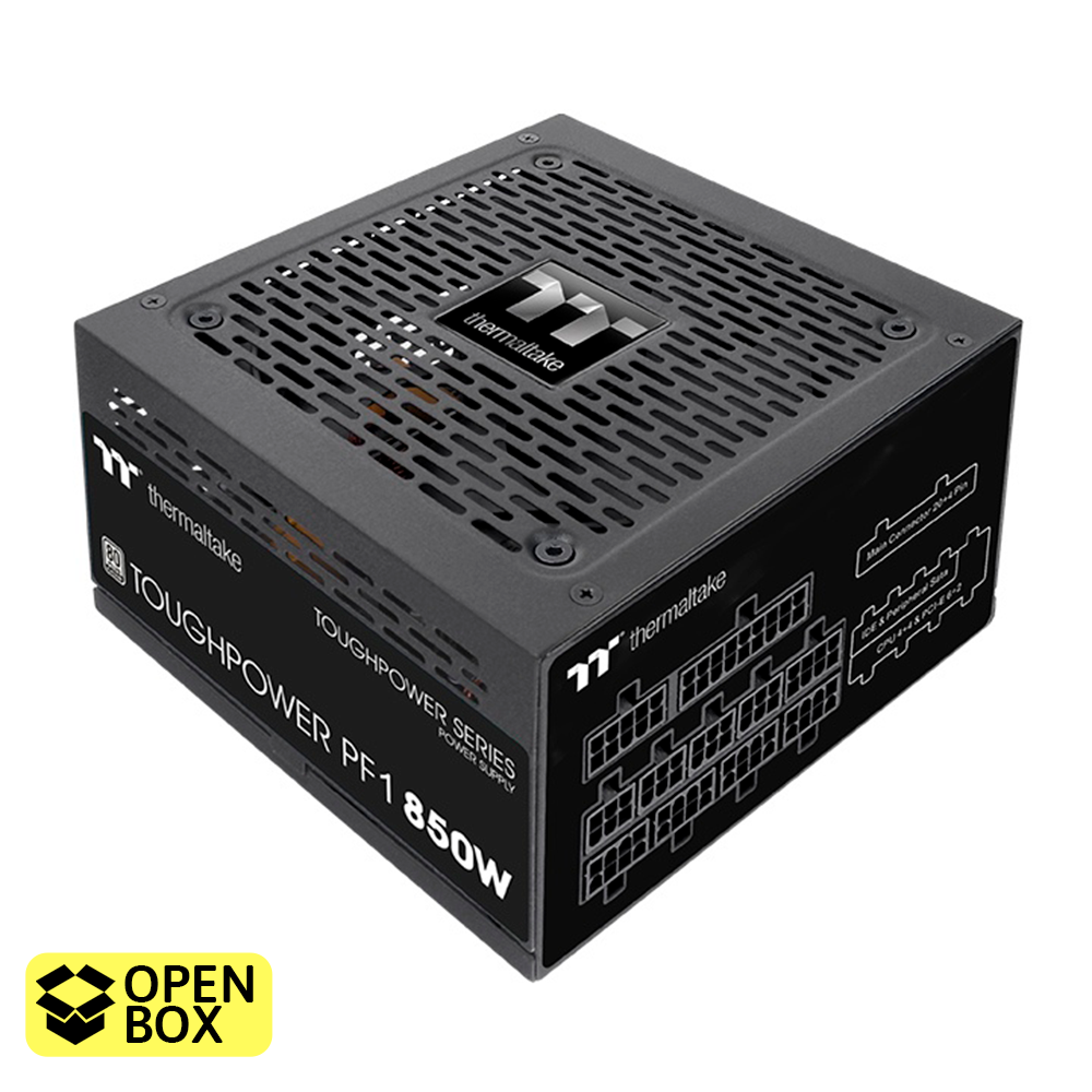 FUENTE THERMALTAKE TOUGHPOWER PF1 850W PLATINUM FULL MODULAR OPEN BOX