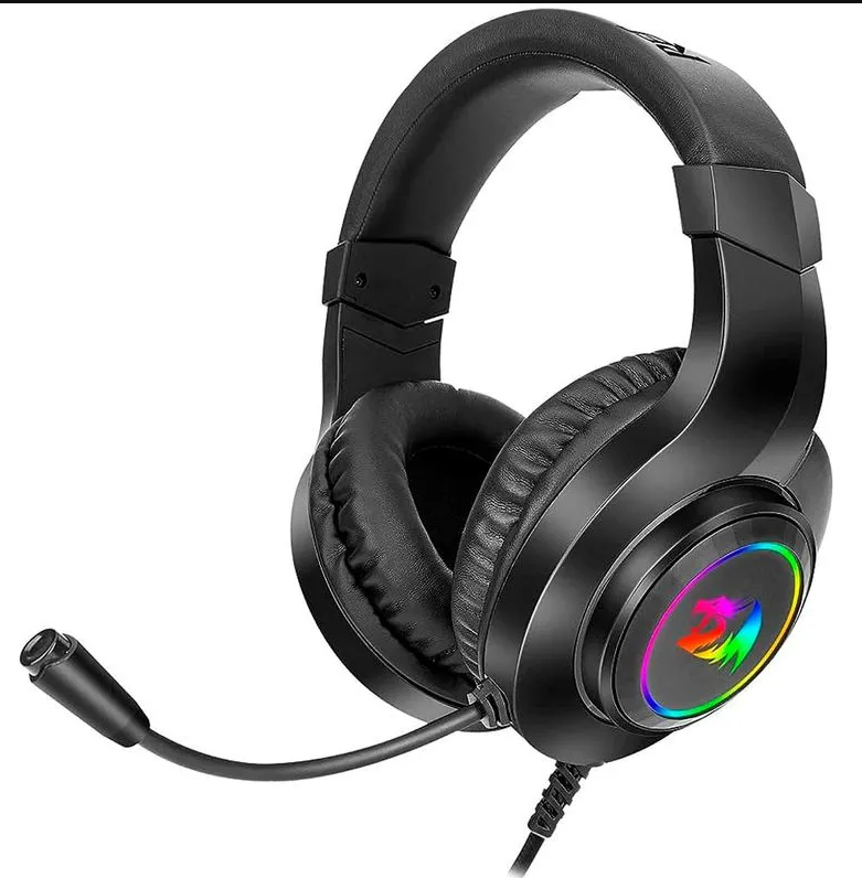 Headset Gaming REDRAGON HYLAS 3.5MM Negro - H260RGB