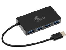 Hub Adaptador Xtech Universal 4-port USB 3.0, XTC-391