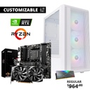 PC GAMING NOW, S200G, Ryzen, RTX 3050 8GB, Fuente 600W TT