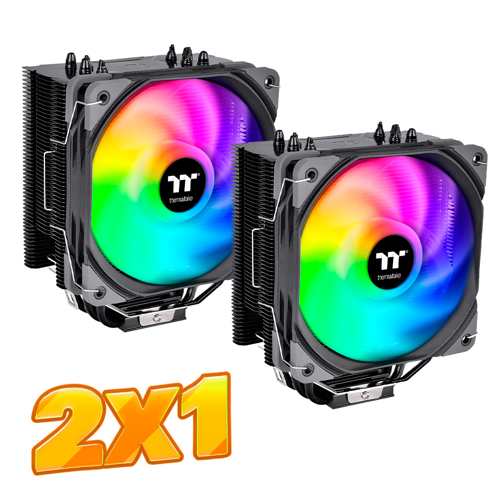 2x1 Disipador Thermaltake UX200 SE RGB TDP 170W CL-P105-AL12SW-A