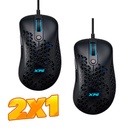 2x1 - Mouse Gaming XPG SLINGSHOT, óptico, Botones Macro, USB, Slingshot-BKCWW