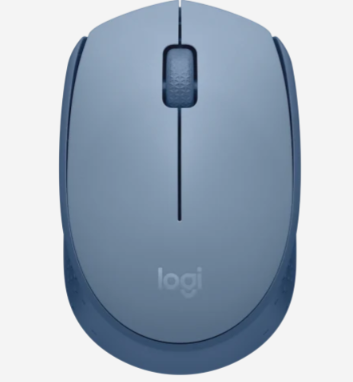 Mouse Wireless Logitech M170, Gris Azulado, 910-006863