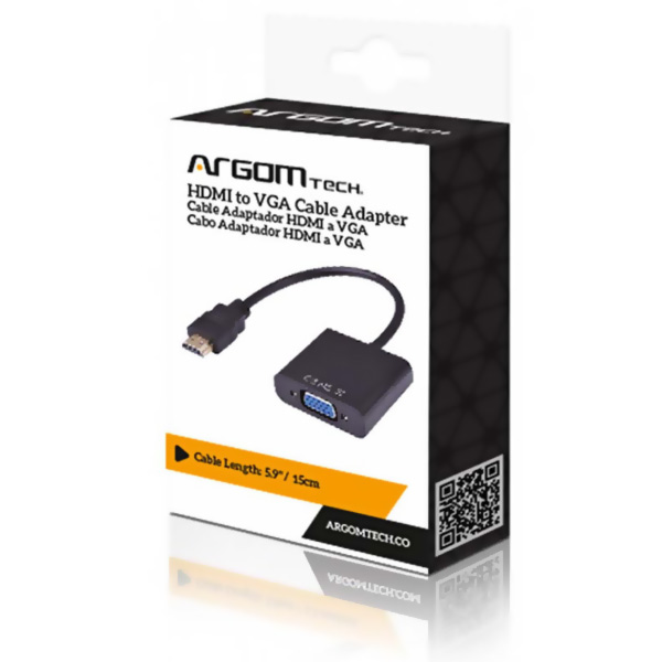 Adaptador Argom HDMI a VGA - ARG-CB-0055