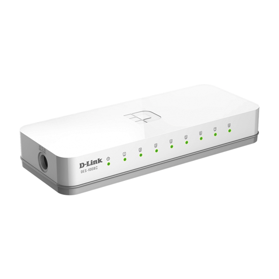 Switch D-LINK 10/100Mps 8 puertos - DES-1008C