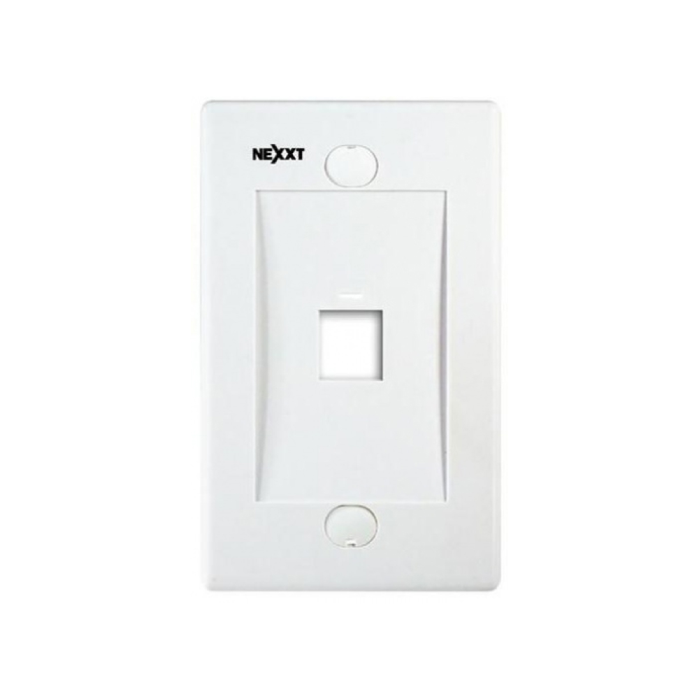 Conector de red Keystone Nexxt 1 posición Pared AW160NXT01