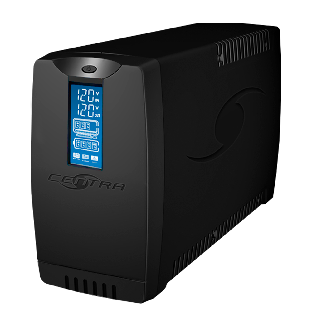 UPS Centra Plus 1000VA LCD 500W 8 Salidas CLCP1000LCD