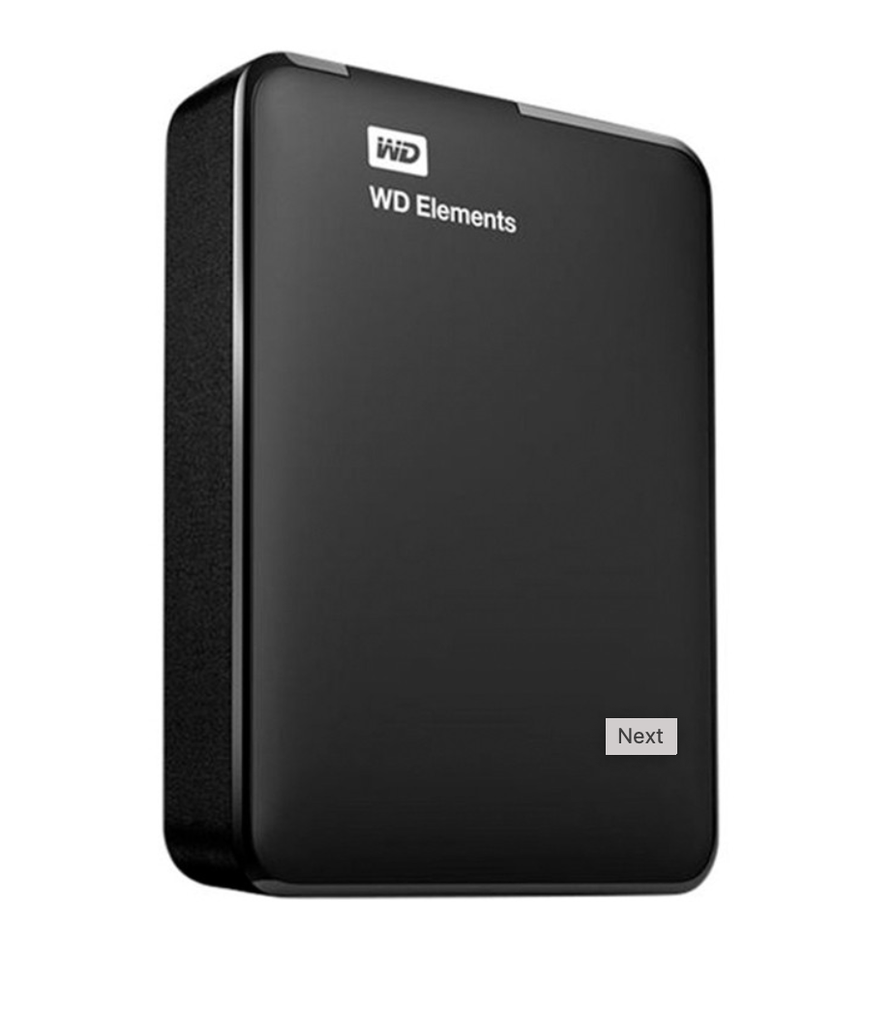 Disco Duro Externo WD Elements 2.5&quot; 2000gb (2TB) USB 3.0 WDBU6Y0020BBK-WESN