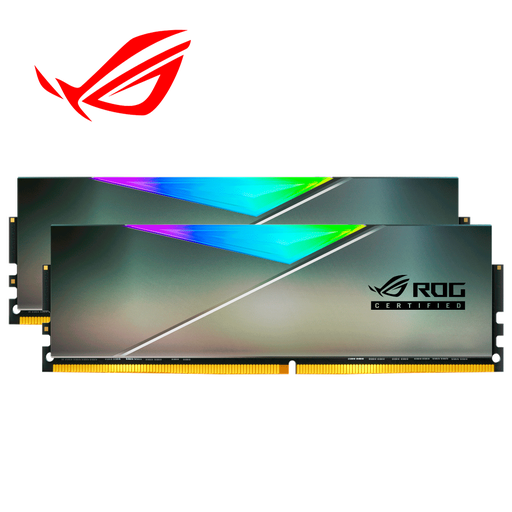 [12008] Memoria Ram XPG DDR4 D50  ASUS ROG RGB 32GB (2x16GB) 3600MHz PC4-28800 U-DIMM 288-Pin CL17-21-21 Kit AX4U360016G17H- DC50R