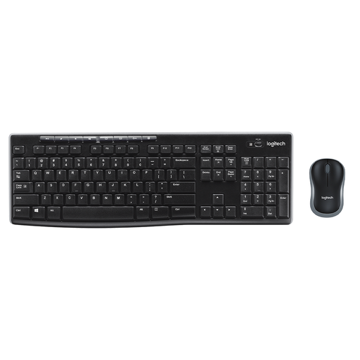 [12085] Combo Teclado y Mouse Logitech MK270 Wireless Black ENG, 920-004432