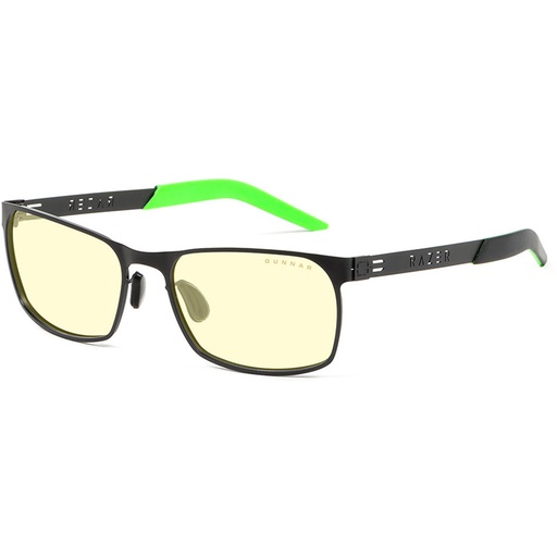 [12274] Gafas Gunnar Razer™ FPS Gaming, Blue-Light Block, Onyx Frame, Tinte Ámbar - RZR-30006