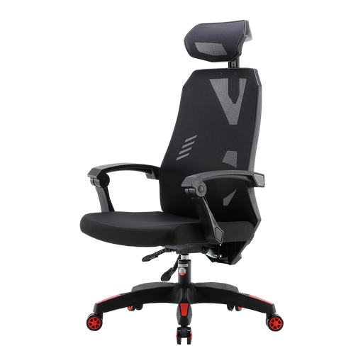 [12946] Silla Gaming Riotoro SPITFIRE M1.2 Mesh Black/Red