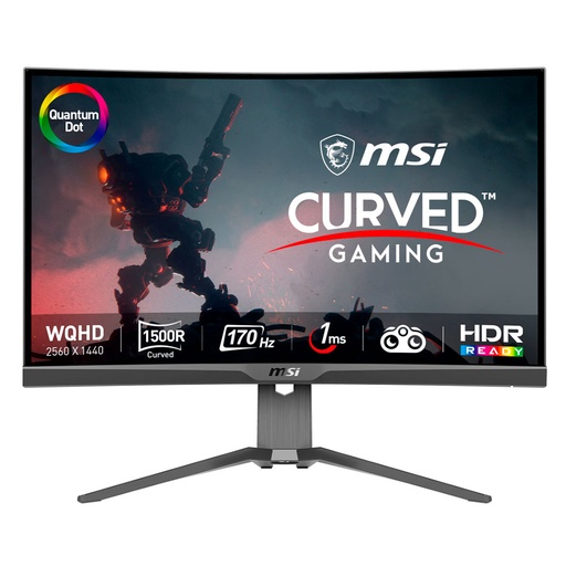 [13212] Monitor Gaming MSI OPTIX MAG 27&quot; Rapid VA 1ms 170Hz 2560x1440 (WQHD) Curved 275CQRF