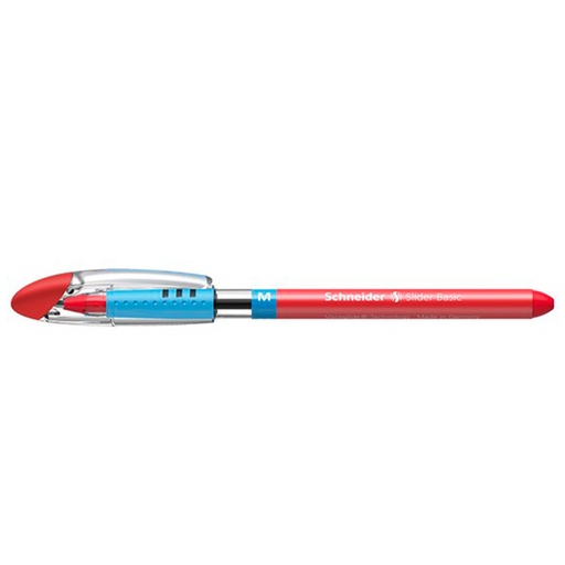 [ART30116] Bolígrafo Ballpoint Slider Basic Fino Rojo Schneider