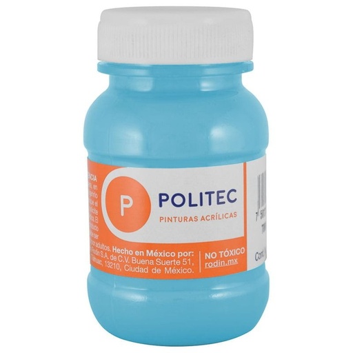 [14984] Bote Pintura Acrilaca L-3000 Azul Pastel 100ml #316 - Politec