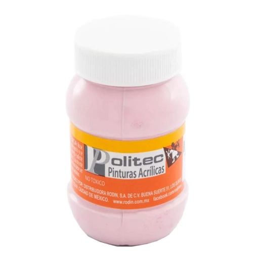 [14993] Bote Pintura Acrilaca L-3000 Rosa Pastel  100ml #326 - Politec