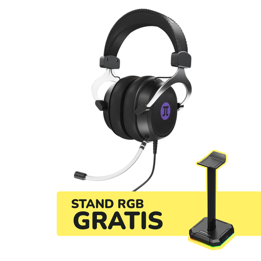 [15505] Headset Primus Gaming Arcus210S Wrd 3.5m Mult Plataform PHS-210 Gratis Stand RGB