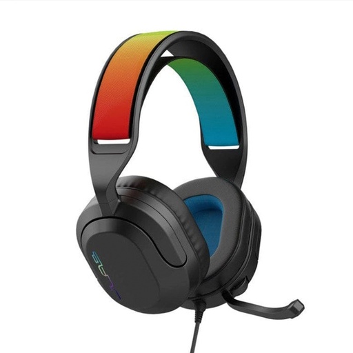 [15596] Headset Gaming JLAB Nightfall, 3.5mm, Rapid Mute, Banda Ajustable,  Negro - GHNHTFALLRBLK4