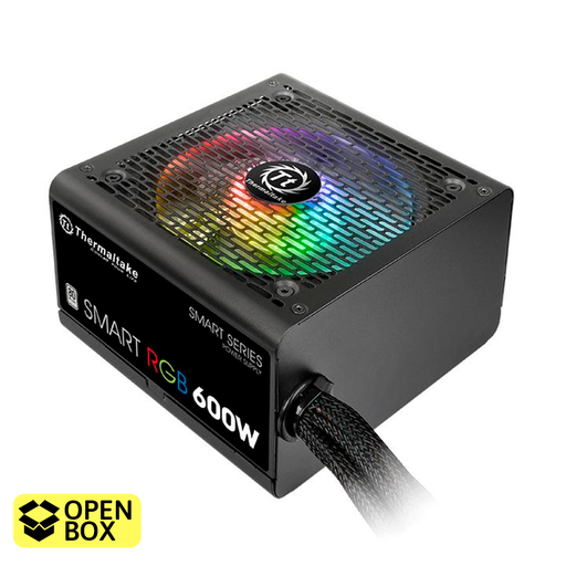 [15691] FUENTE THERMALTAKE SMART RGB 600W PLUS ESTANDAR OPEN BOX