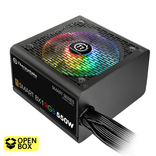 [15694] FUENTE THERMALTAKE SMART BX1 RGB 550W BRONZE ESTANDAR Open Box