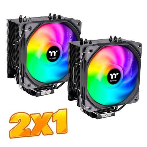 [16136] 2x1 Disipador Thermaltake UX200 SE RGB TDP 170W CL-P105-AL12SW-A