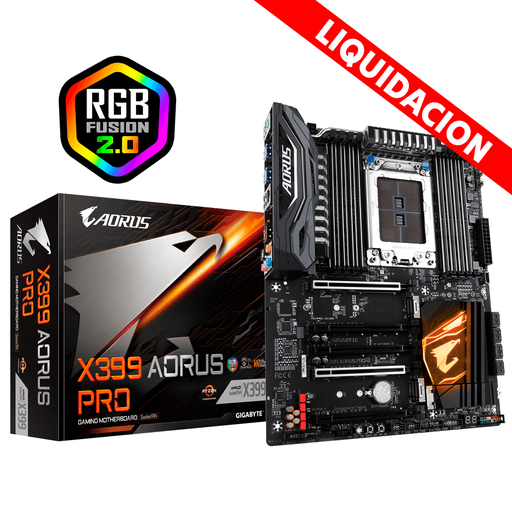 [6422] Motherboard X399 Aorus Pro AMD ATX Socket TR4 Gigabyte