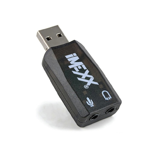 [6805] Tarjeta de Sonido USB Imexx 5.1 Canales IME-40792 USB