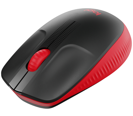 [08573] Mouse Logitech M190 Wireless Red, 910-005904