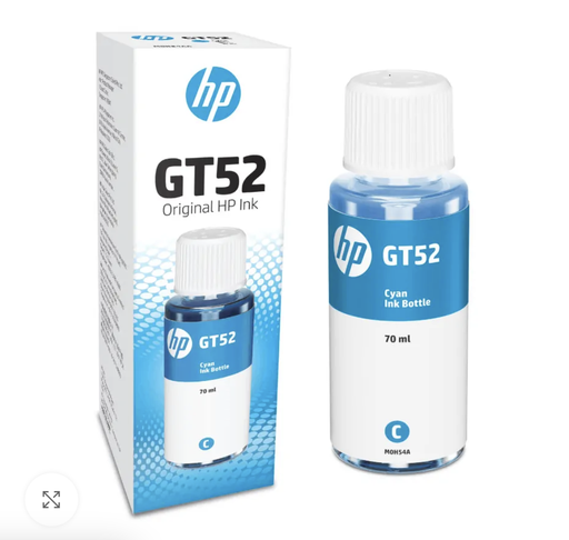 [10049] Tinta HP INK M0H54AL GT52 CYAN M0H54AL