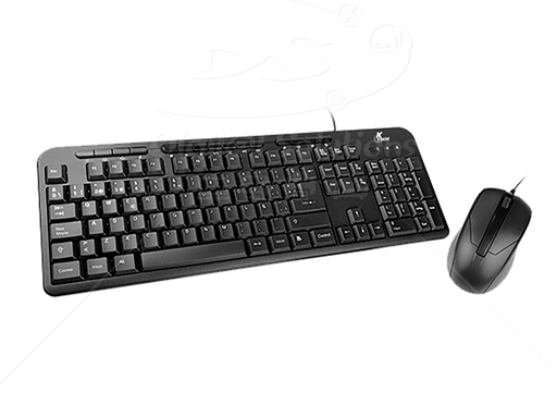 [10894] Teclado Xtech Kybd/Mse Combo USB Multimedia Spanish XTK-301S